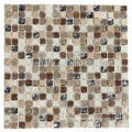 China cheap marble mosaic tiles on mesh